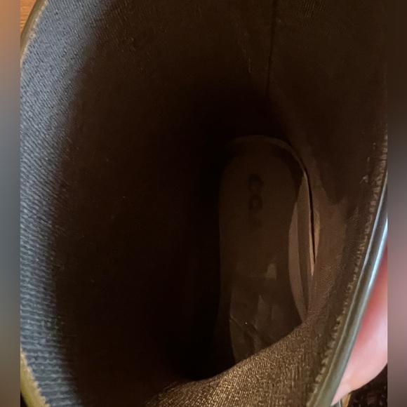 COACH Millie Army Green Logo Rain Boots NEW - Picture 11 of 11